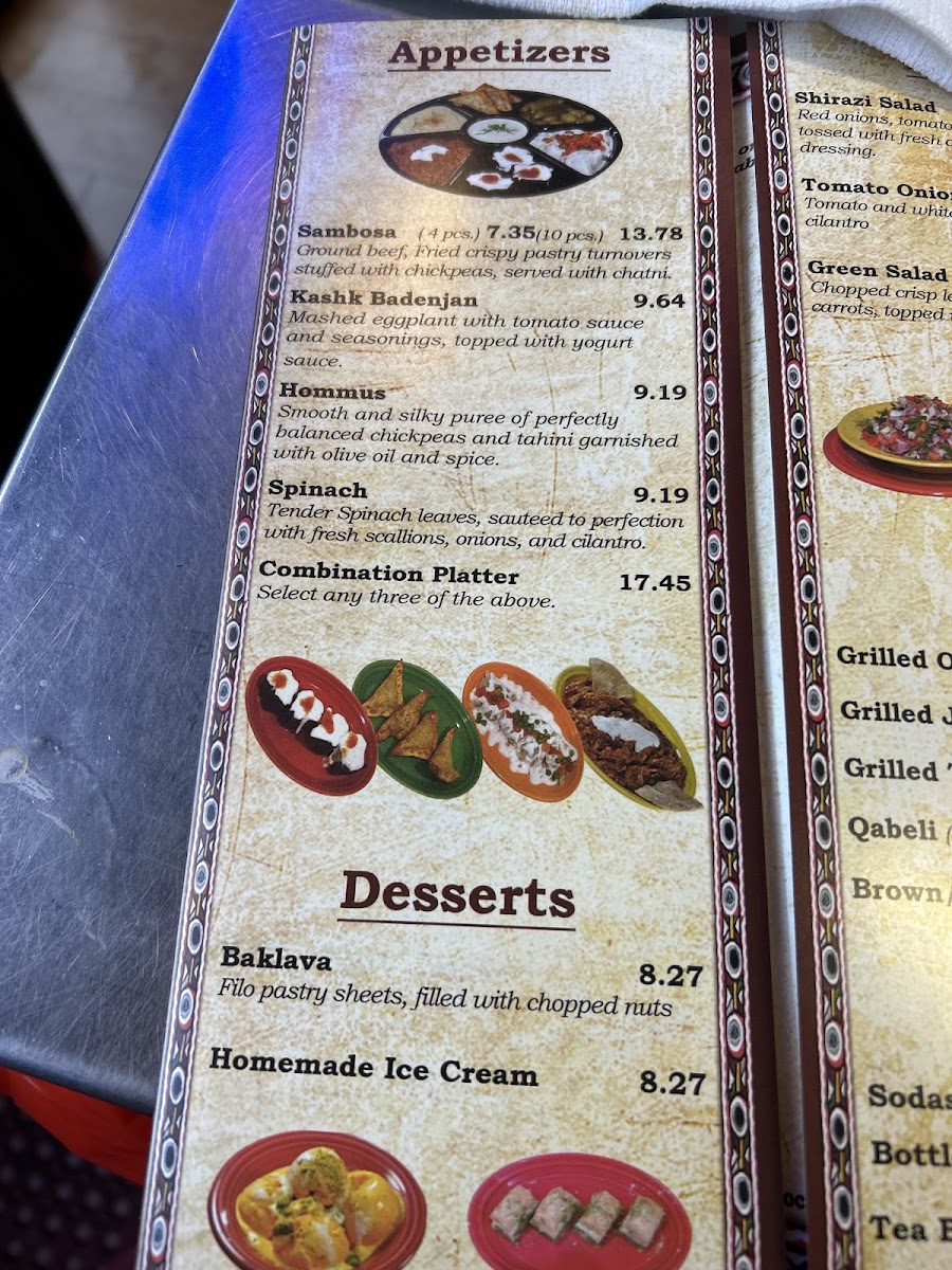 Kabul Kabab House Menu - Image 3