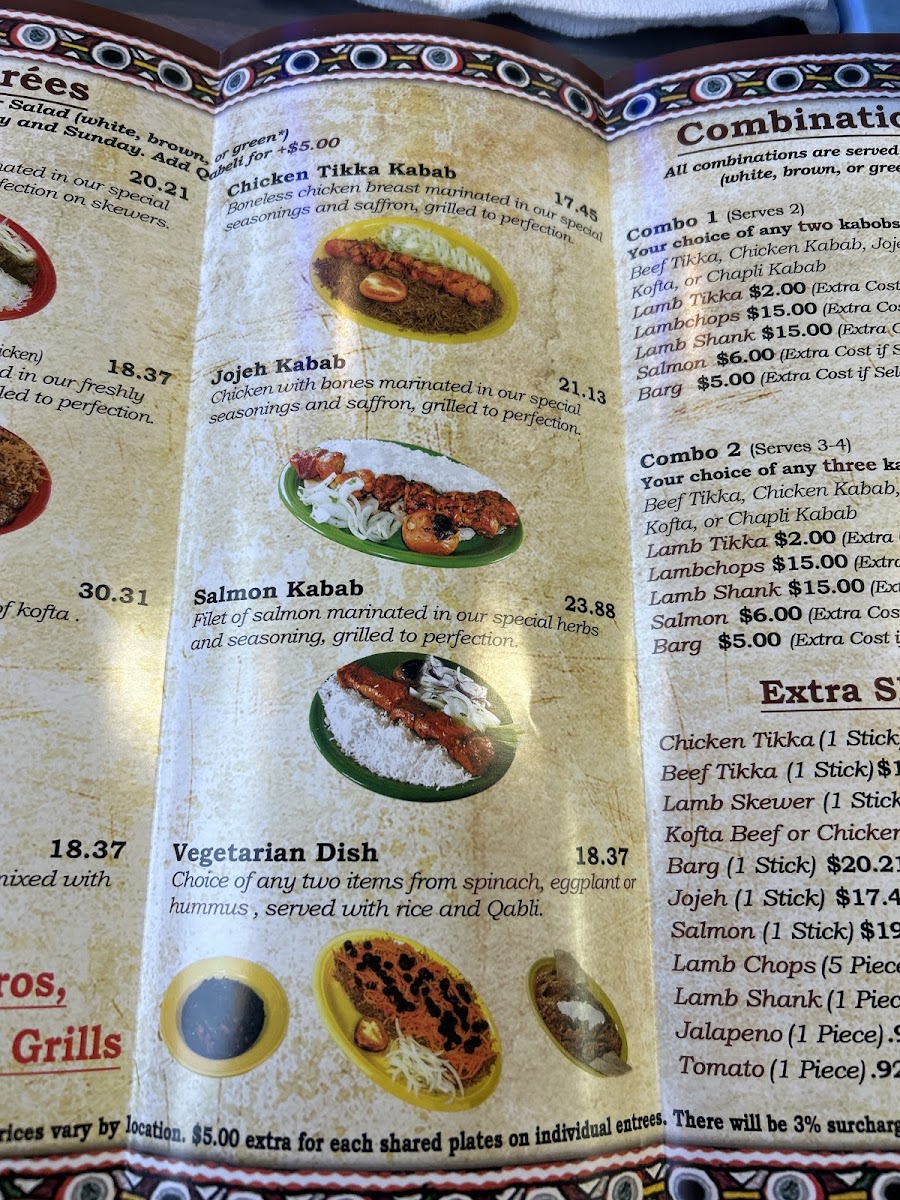Kabul Kabab House Menu - Image 6